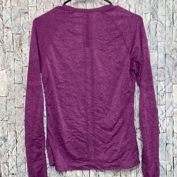 Figs Tops Figs Salta Seamless Longsleeve Underscrub Purple Medium